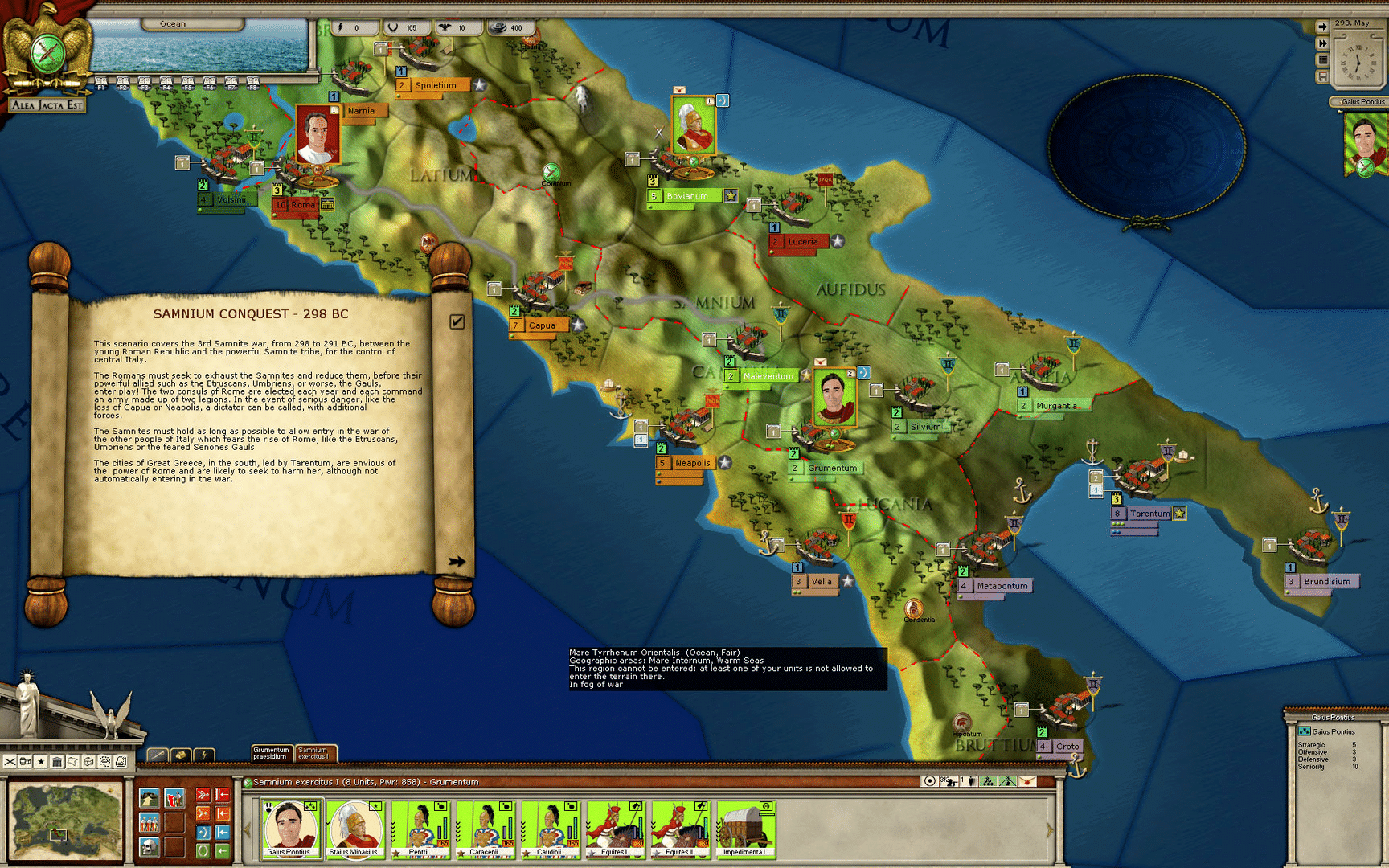 Alea Jacta Est: Birth of Rome screenshot