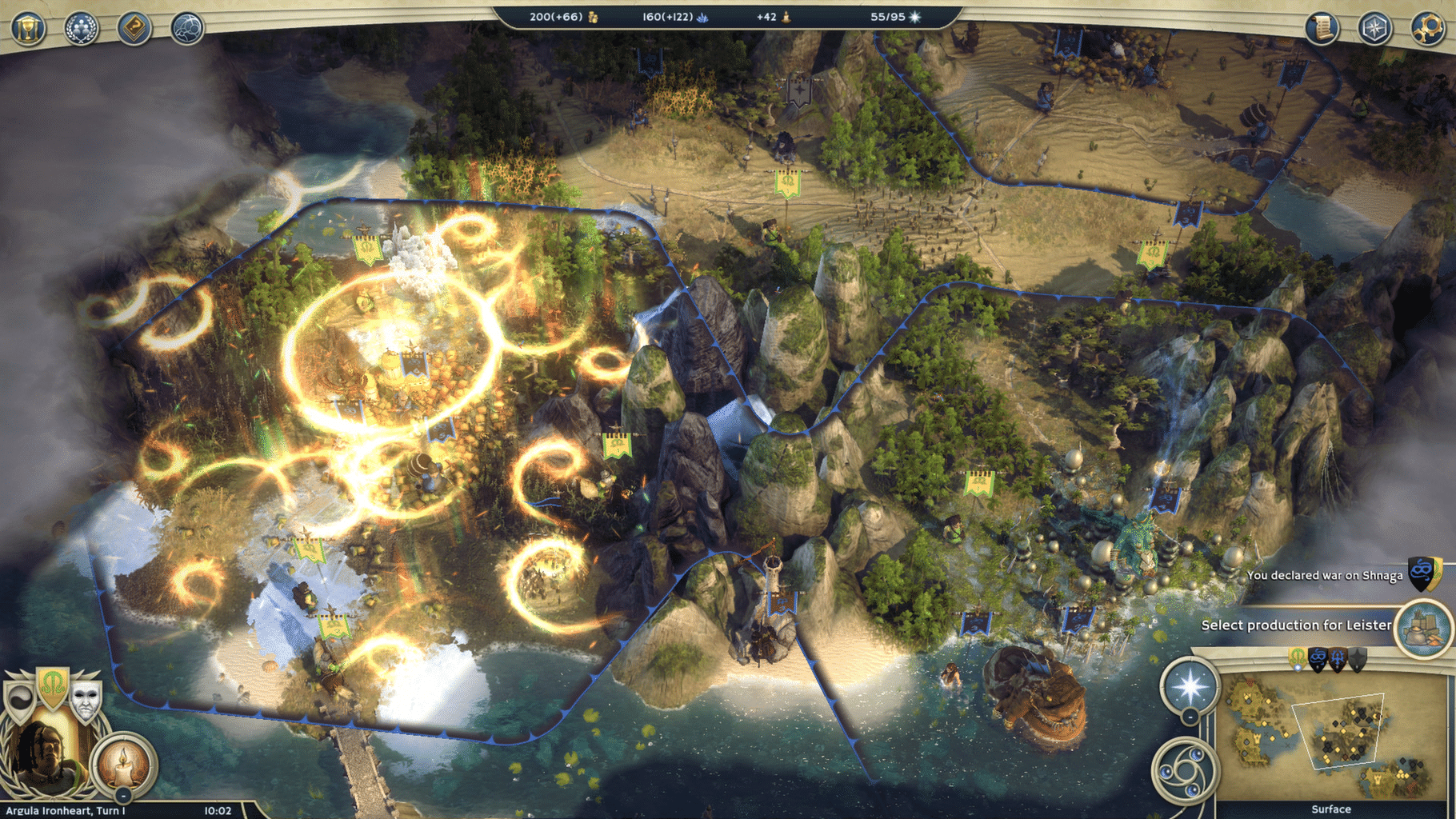 Age of Wonders III: Golden Realms screenshot