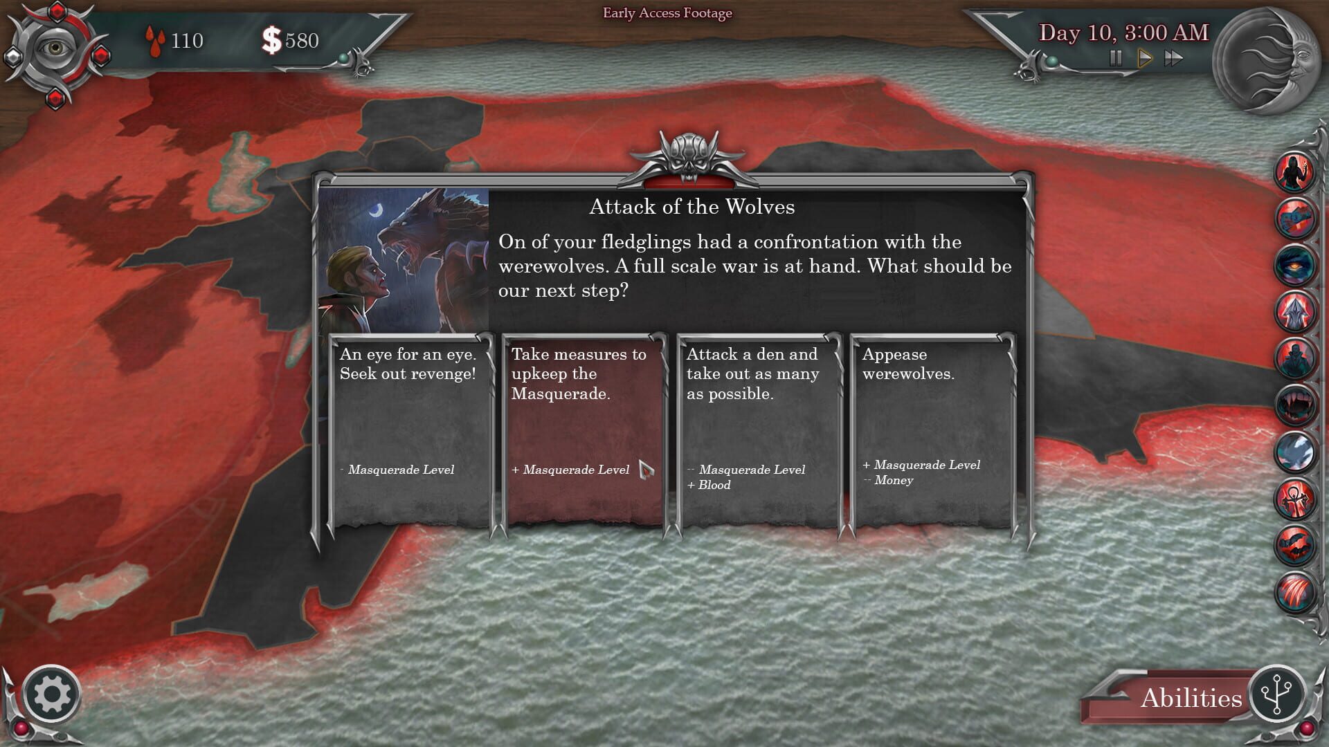 Urban Fantasy: Vampires vs Werewolves - Screenshot