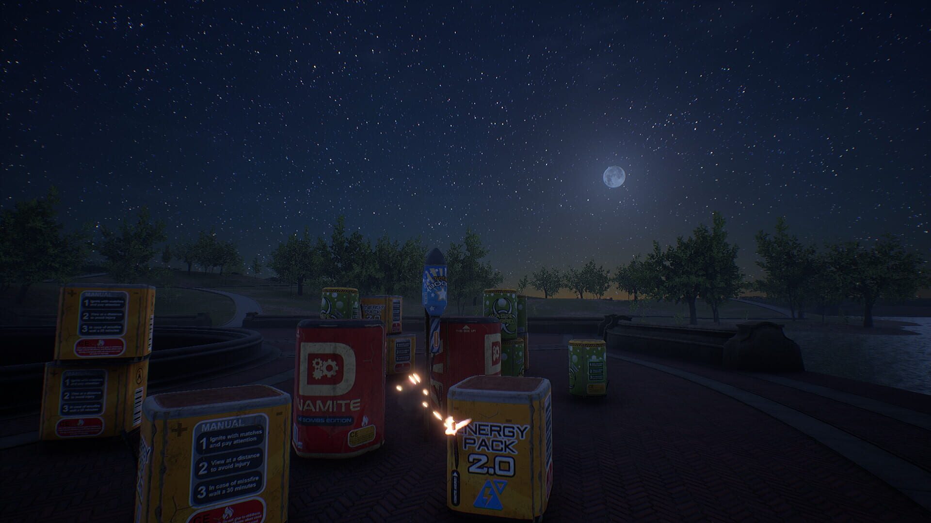 Fireworks Simulator: Realistic - Screenshot