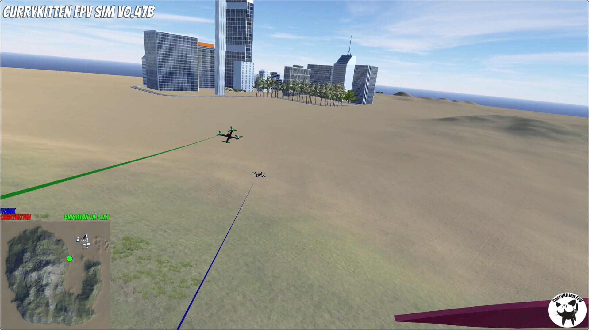 CurryKitten FPV Simulator - Screenshot