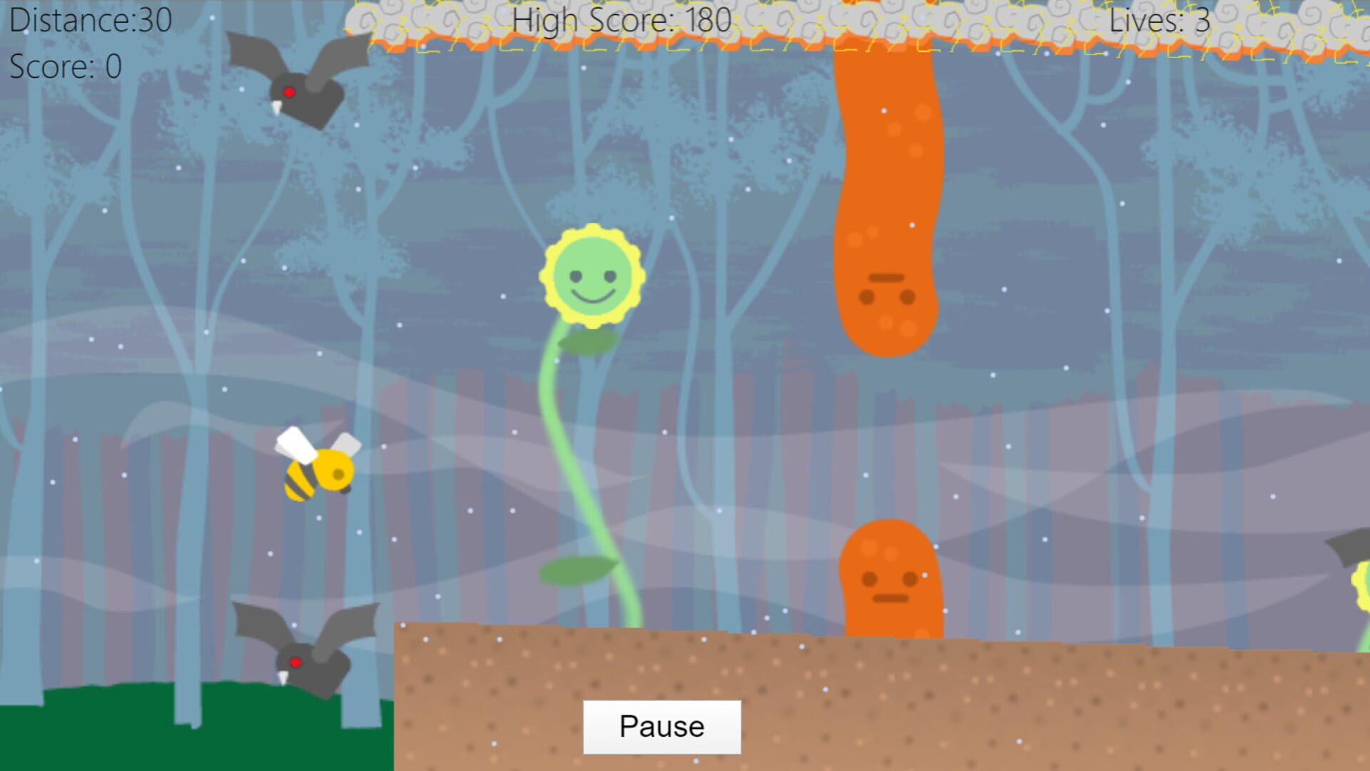 Flappy Bee - Screenshot
