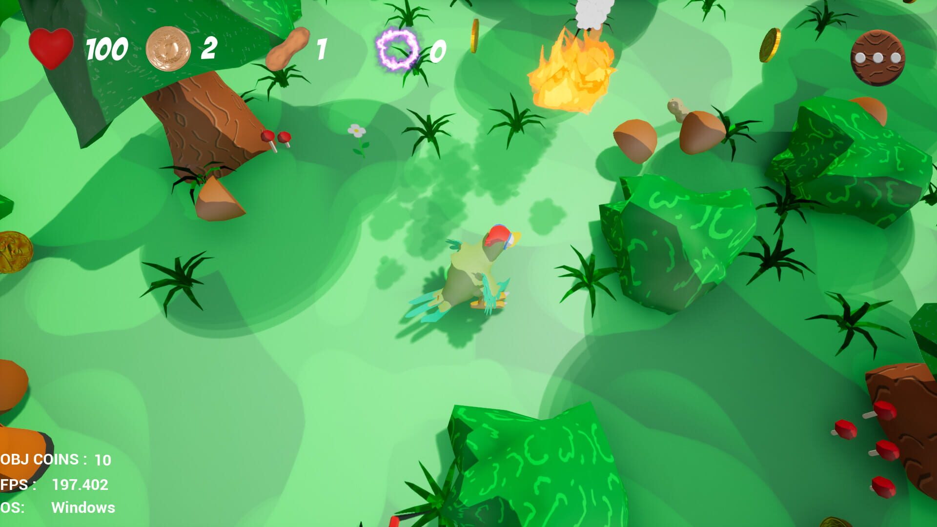 Sqwark! A Nutty Adventure - Screenshot