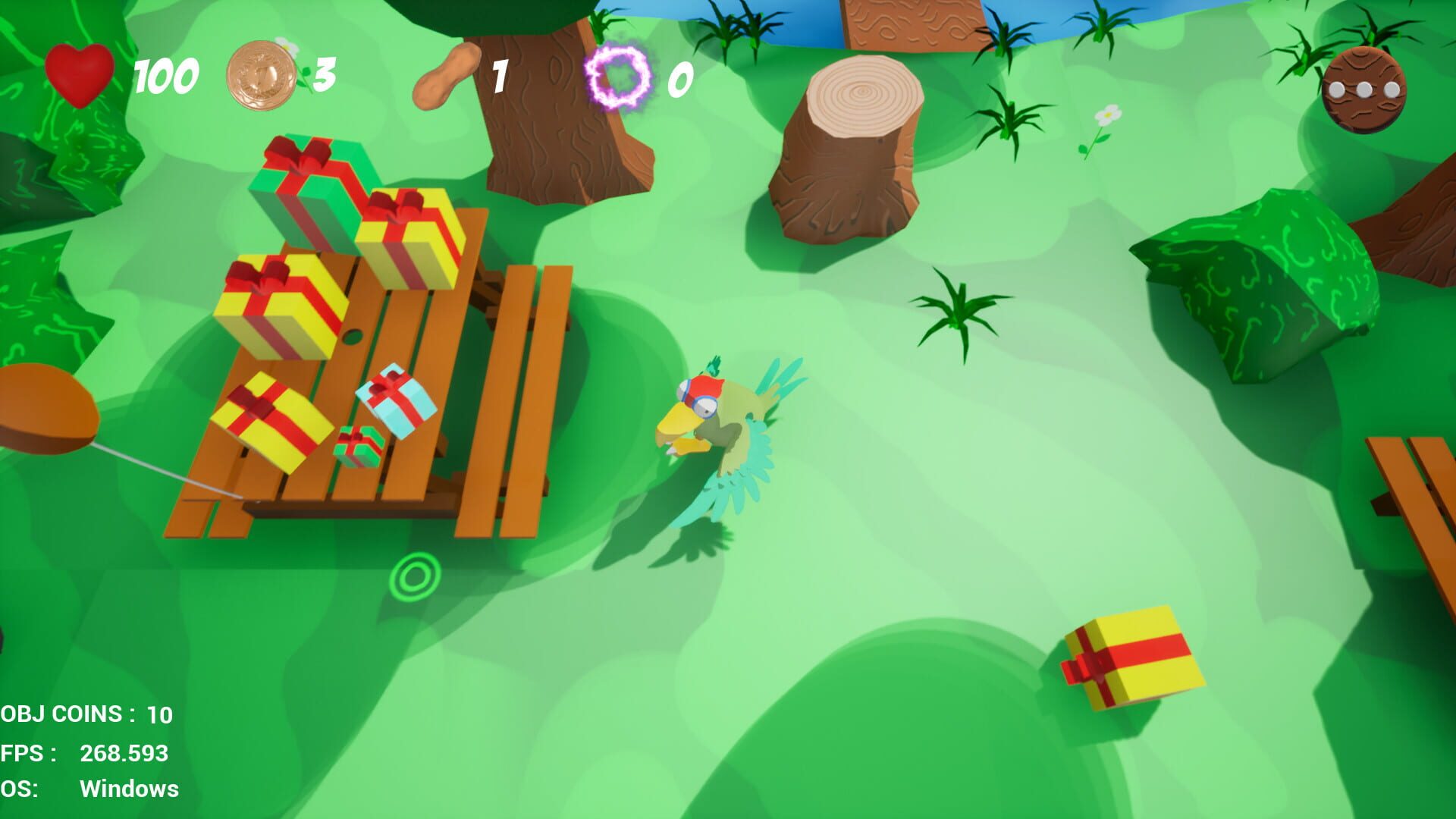 Sqwark! A Nutty Adventure - Screenshot