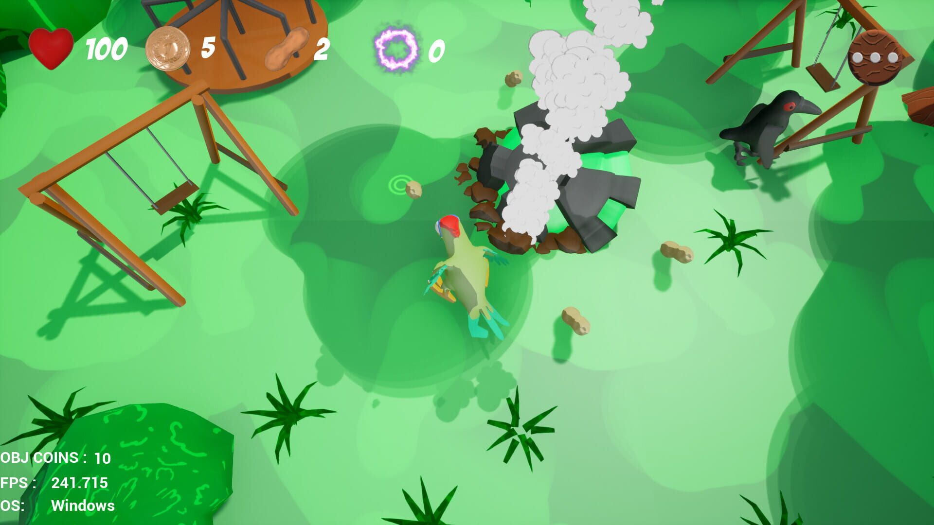 Sqwark! A Nutty Adventure - Screenshot