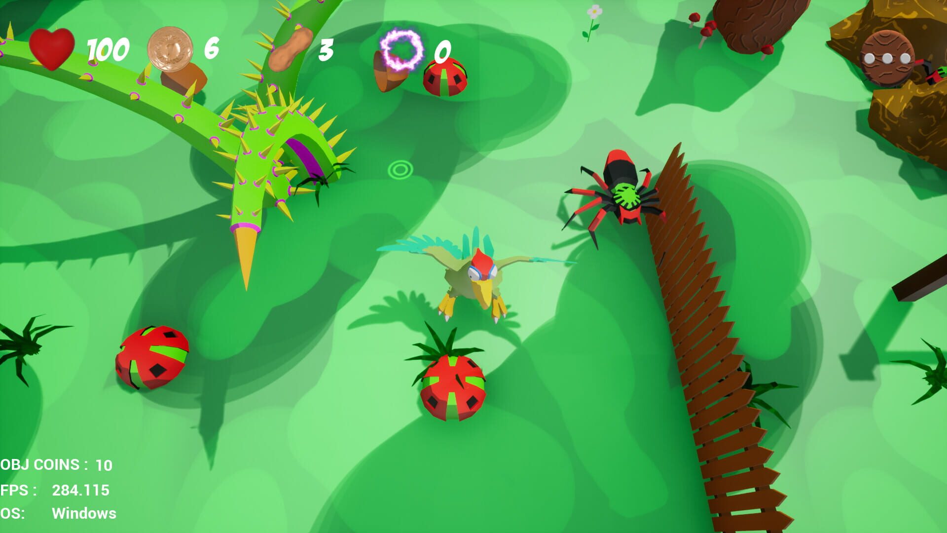 Sqwark! A Nutty Adventure - Screenshot