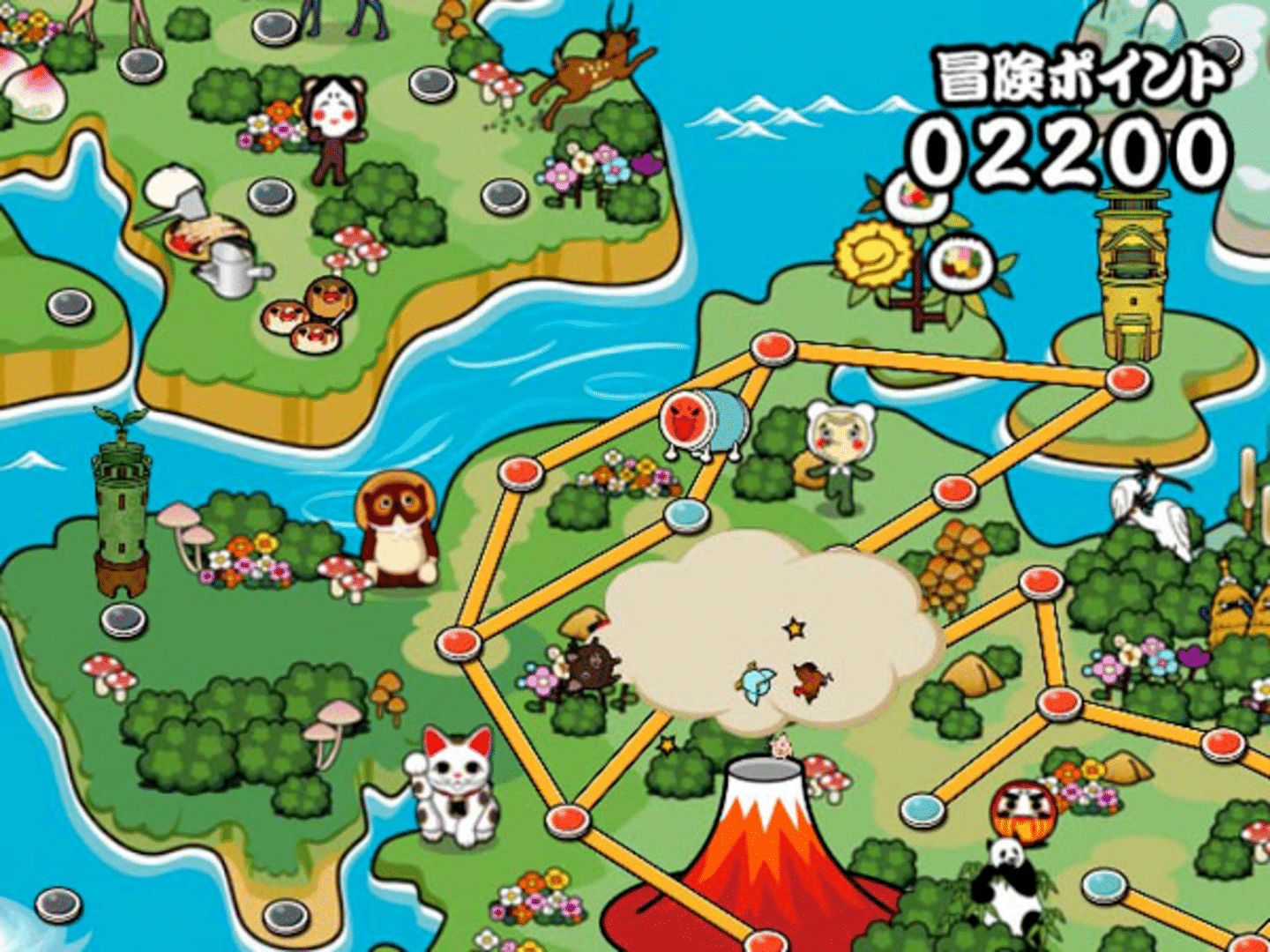 Taiko no Tatsujin: Doka! to Oomori Nanadaime screenshot