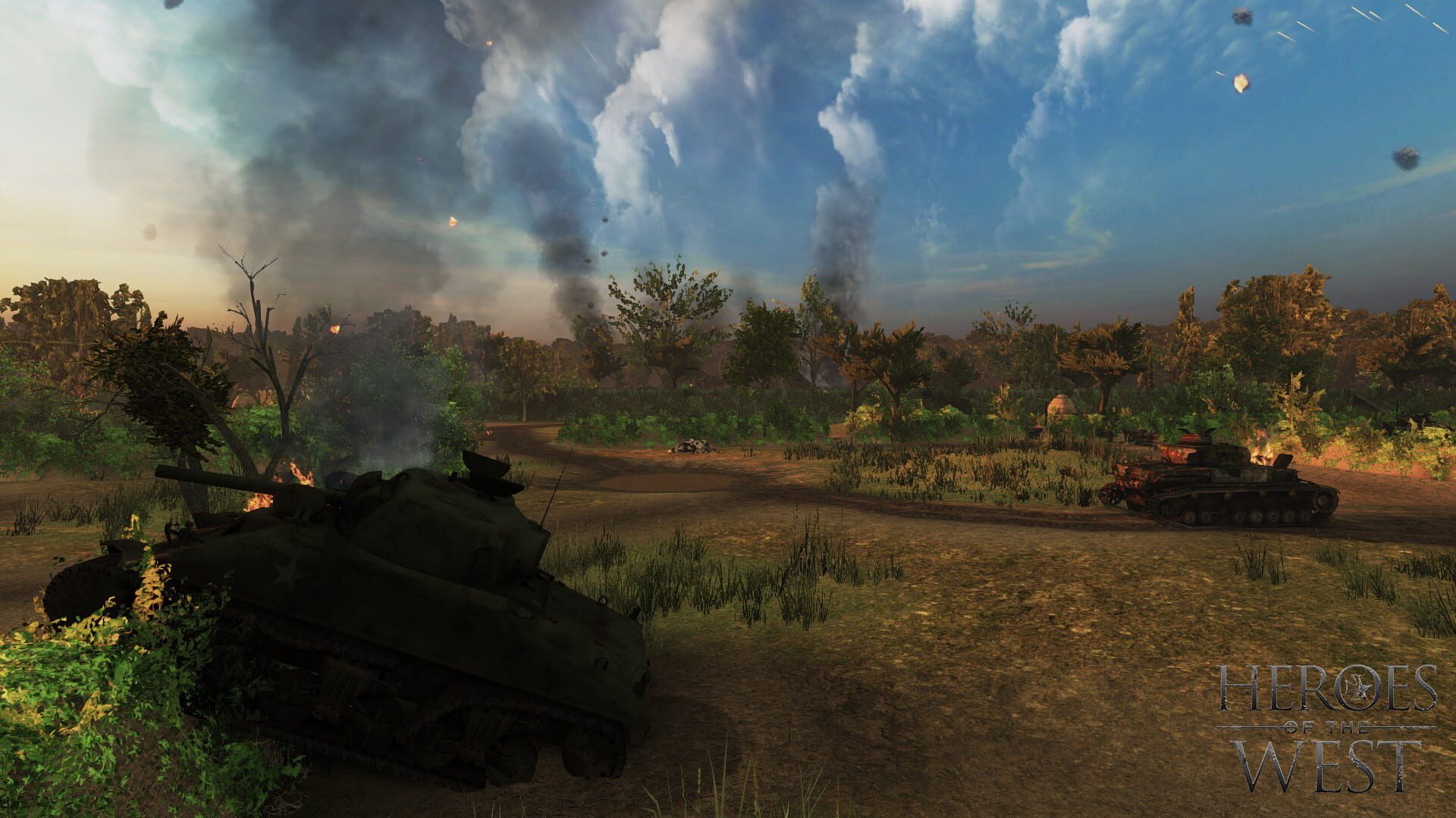 Heroes of The West - Screenshot