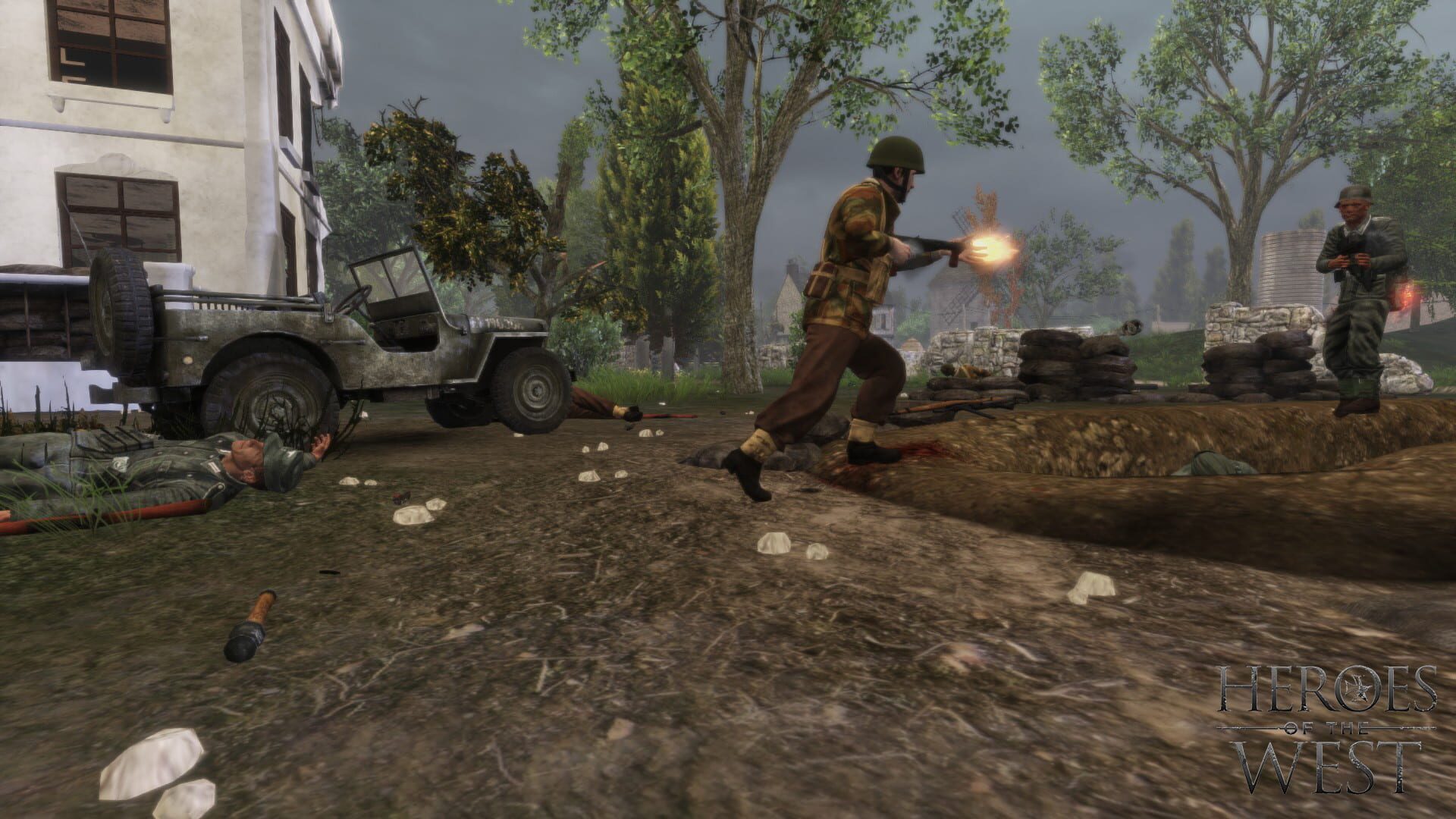 Heroes of The West - Screenshot