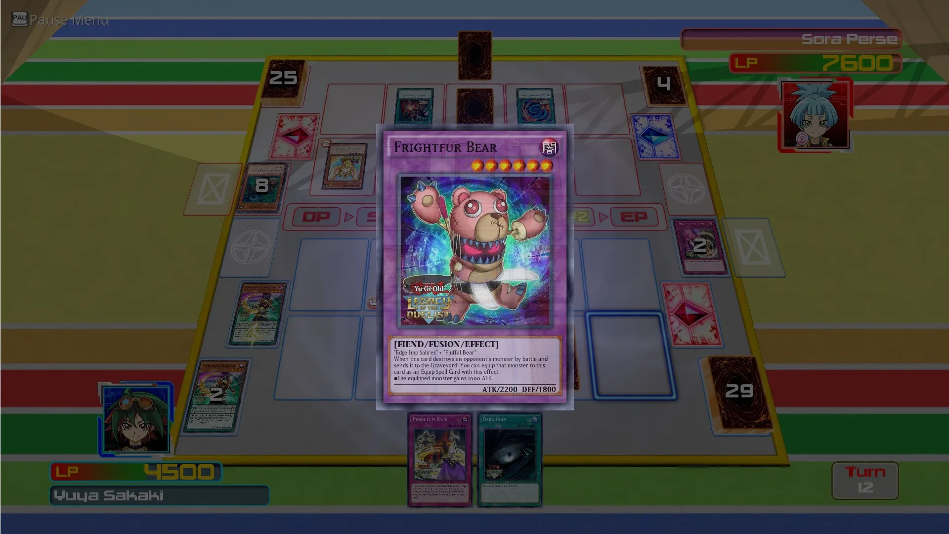 Captura de pantalla - Yu-Gi-Oh! Legacy of the Duelist: Arc-V Sora and Dipper