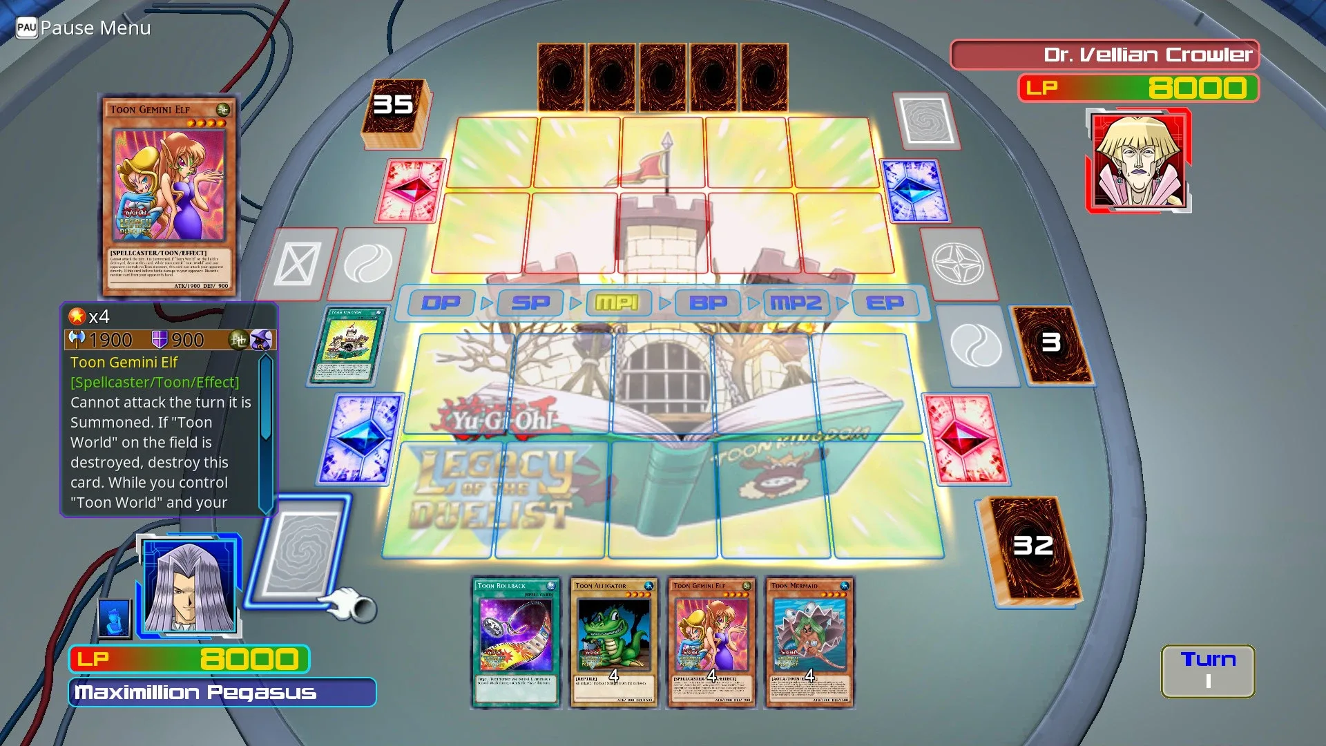 Captura de pantalla - Yu-Gi-Oh! Legacy of the Duelist: GX - Leaders