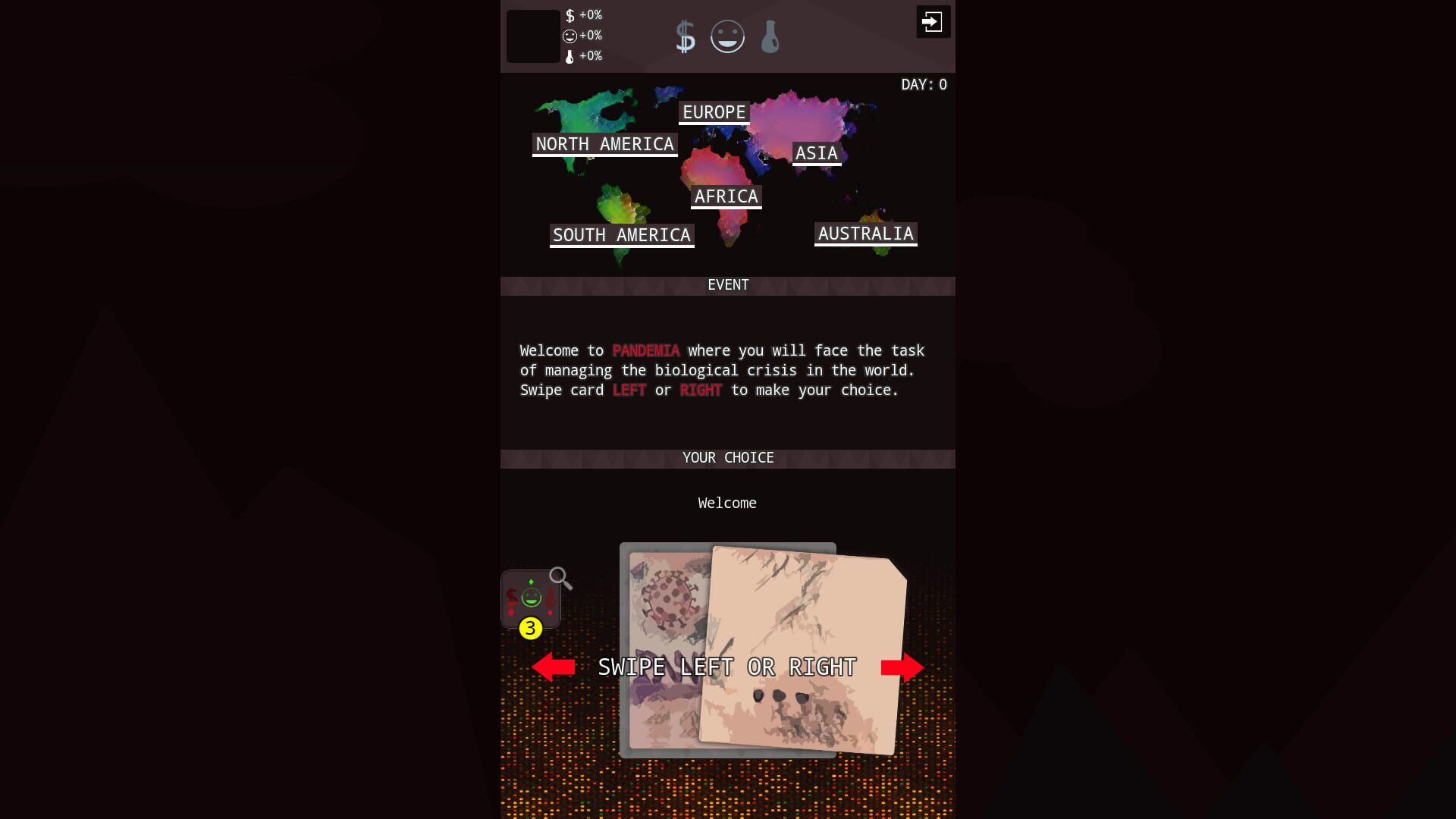 Pandemia: Virus Outbreak - Screenshot