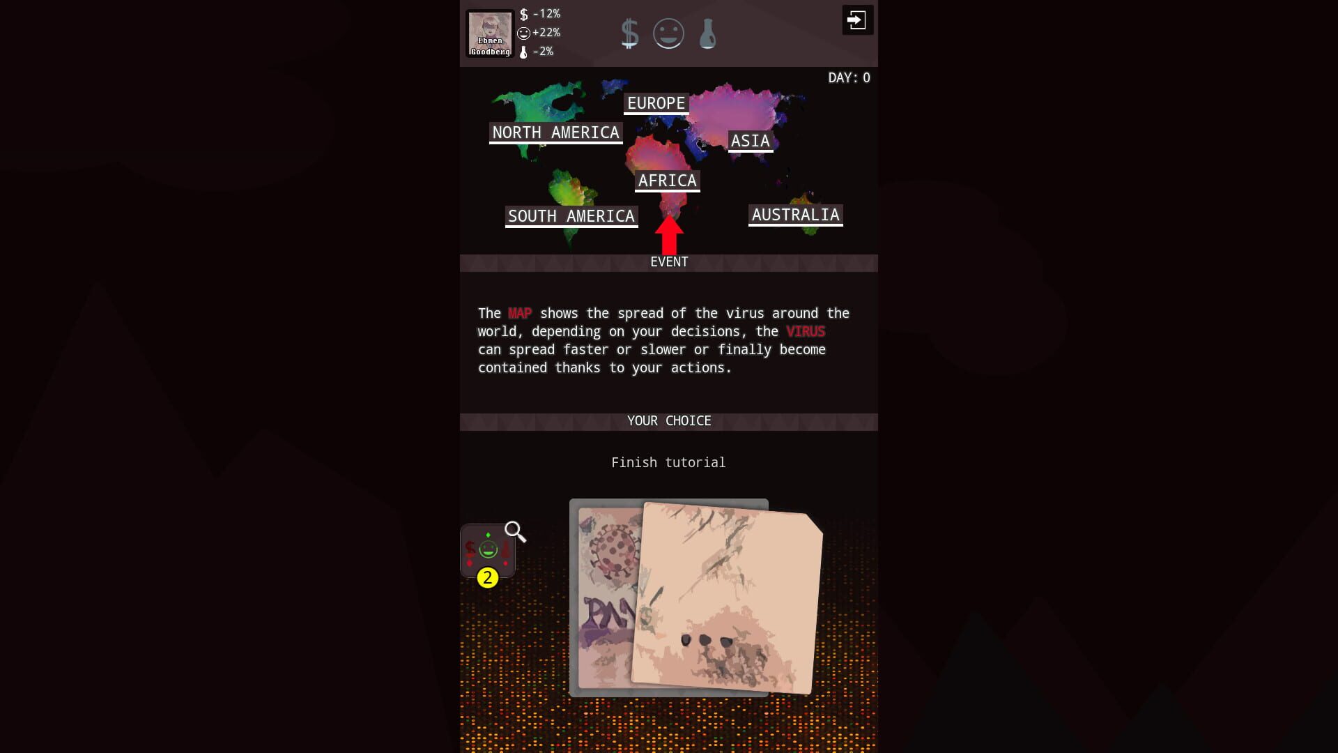 Pandemia: Virus Outbreak - Screenshot