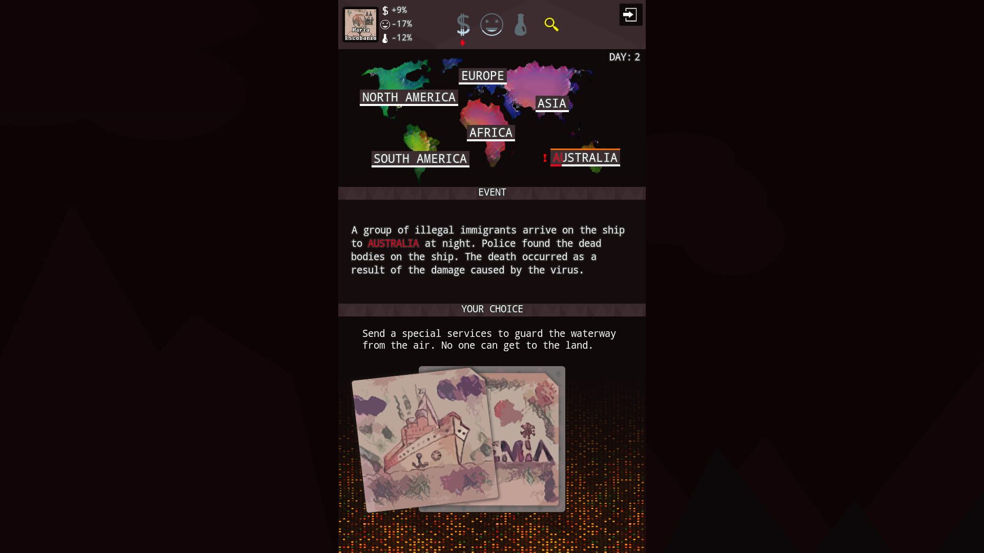 Outbreak codes. Outbreak codes