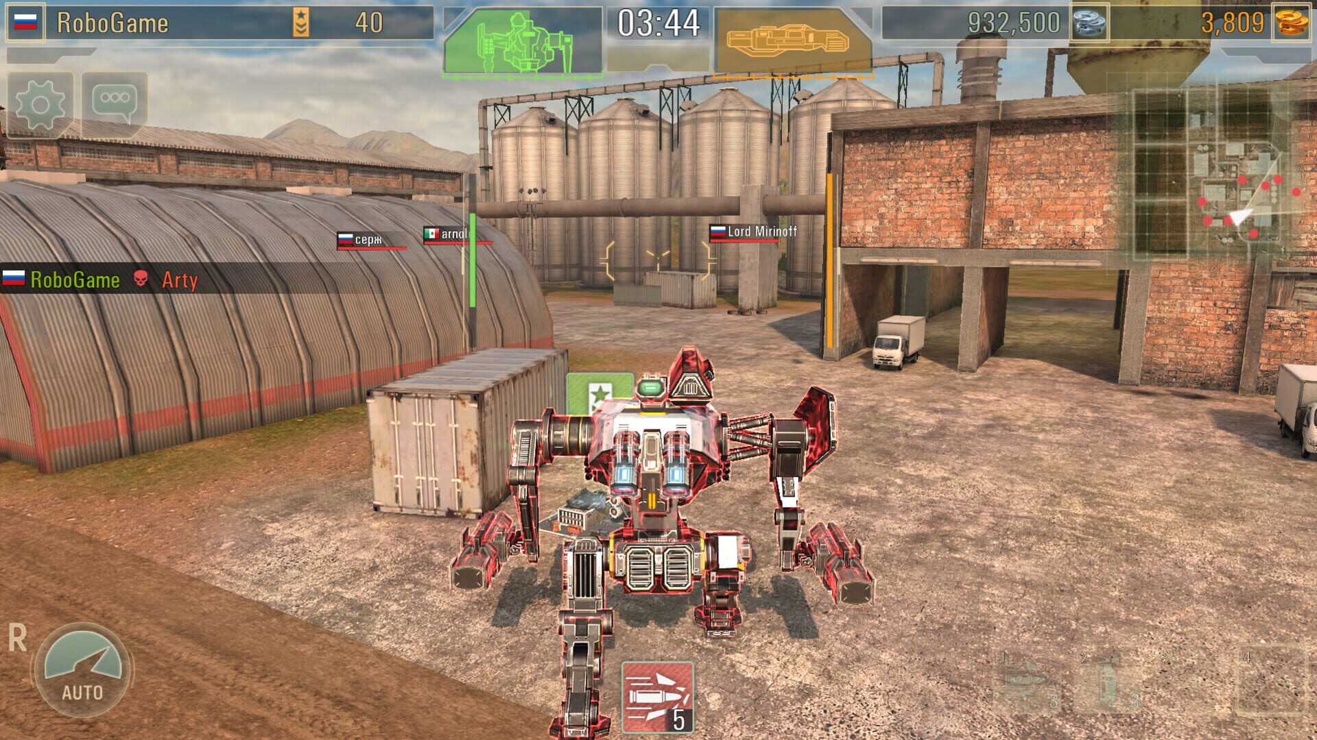 WWR: World of Warfare Robots - Screenshot