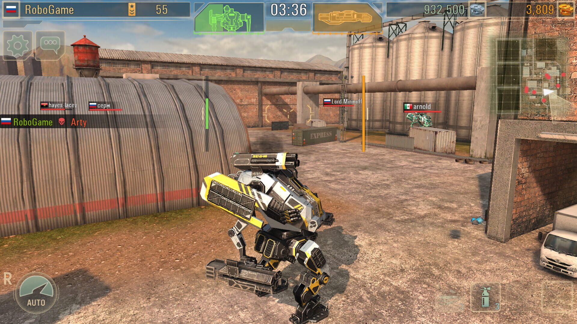 WWR: World of Warfare Robots - Screenshot