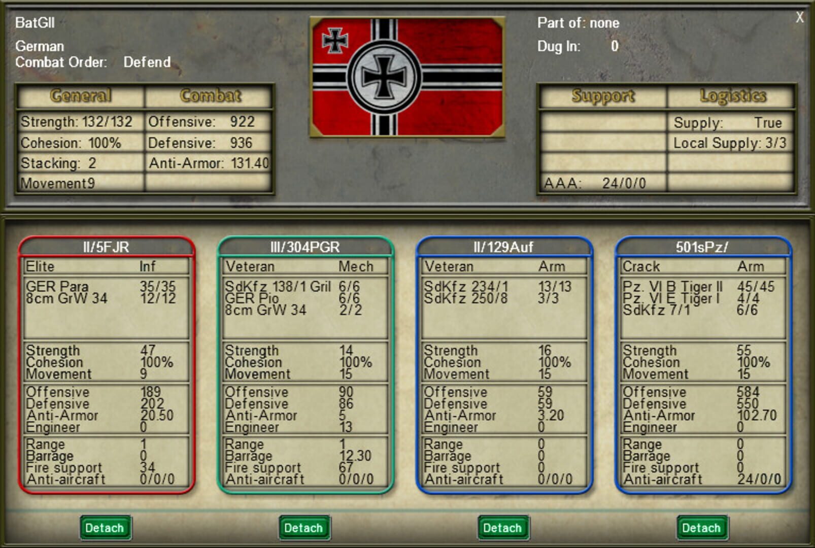 Combined Arms Operations Series - Screenshot