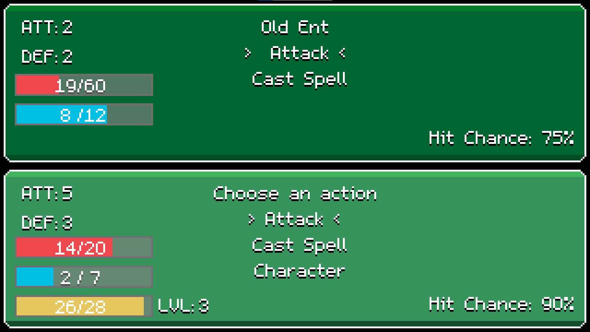 Text RPG - Screenshot
