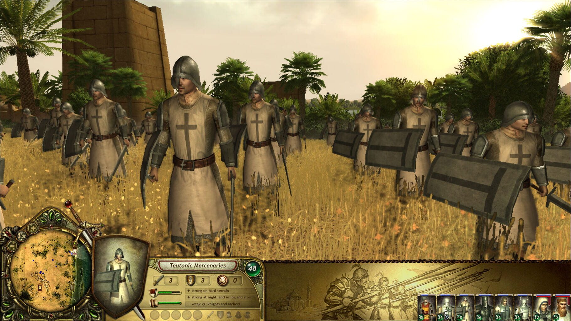 Captura de pantalla - The Kings Crusade: Teutonic Knights