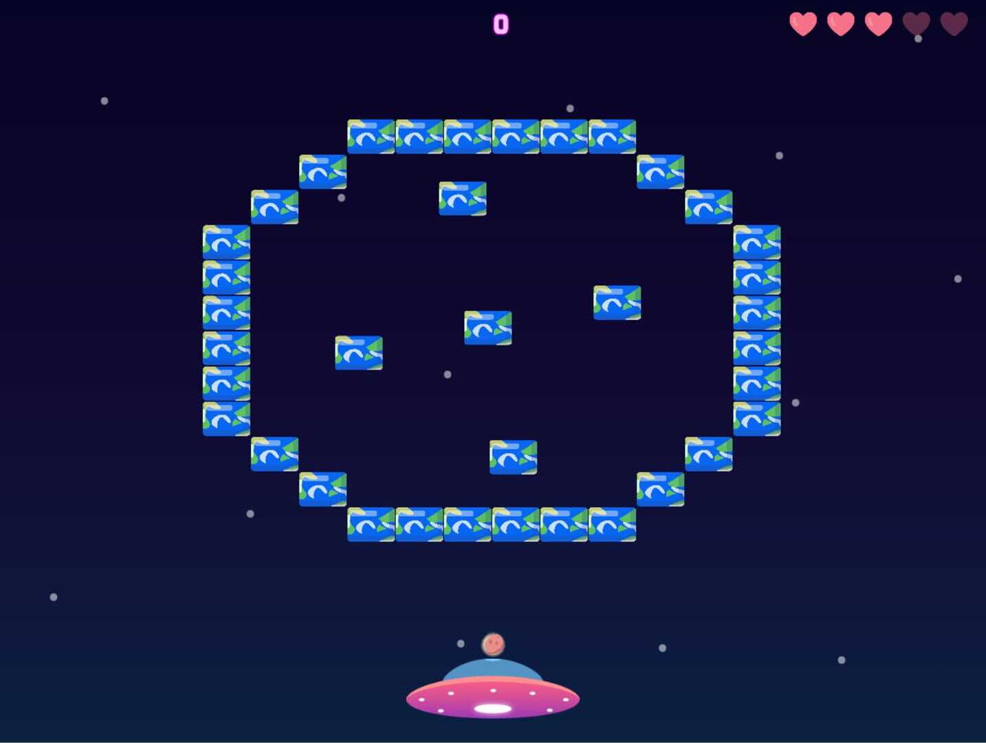 Comet Crusher: Block Breaker - Screenshot