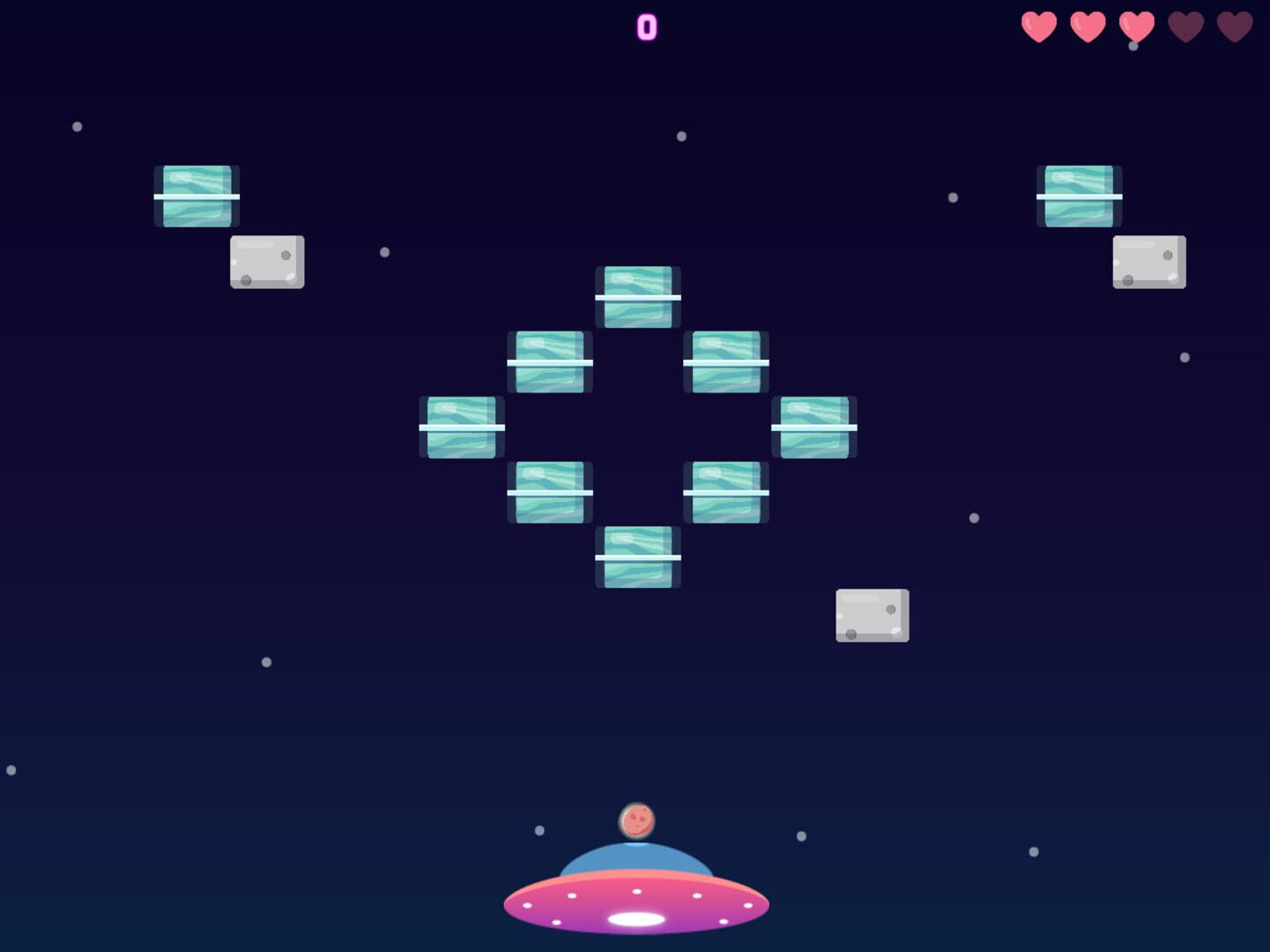 Comet Crusher: Block Breaker - Screenshot
