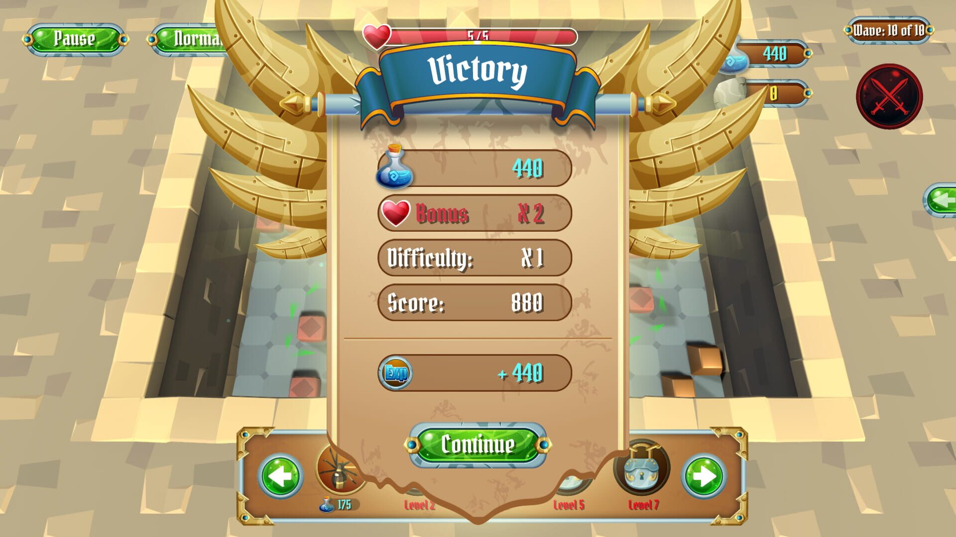 The Crafter's Defense - Screenshot
