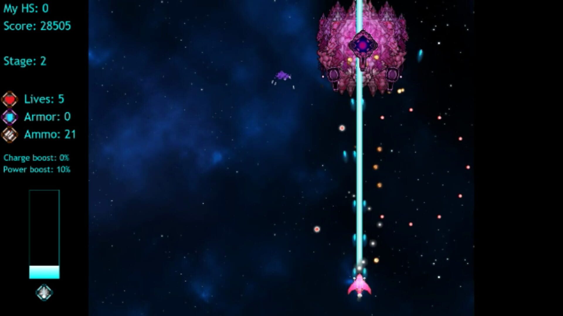 1x! Space Adventure - Screenshot
