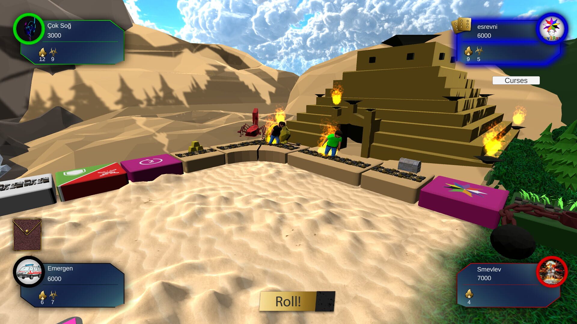 The Curse of Esrevni - Screenshot