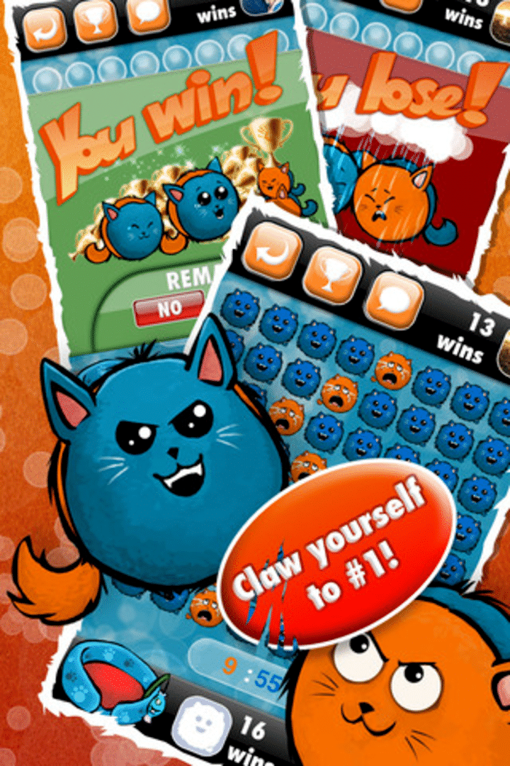 Pussy Flip: Purrfect Reversi screenshot