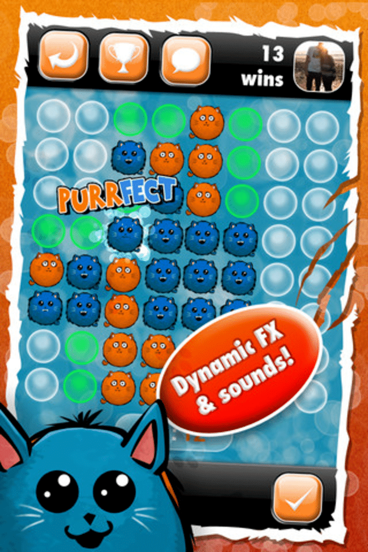 Pussy Flip: Purrfect Reversi screenshot