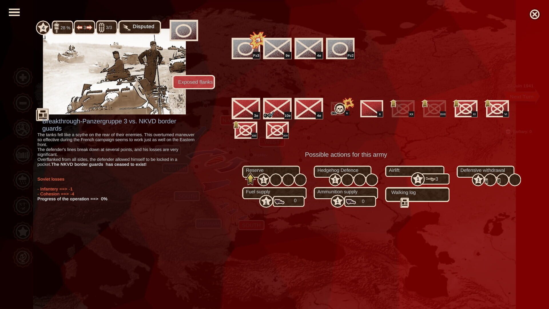 Cauldrons of War: Barbarossa - Screenshot