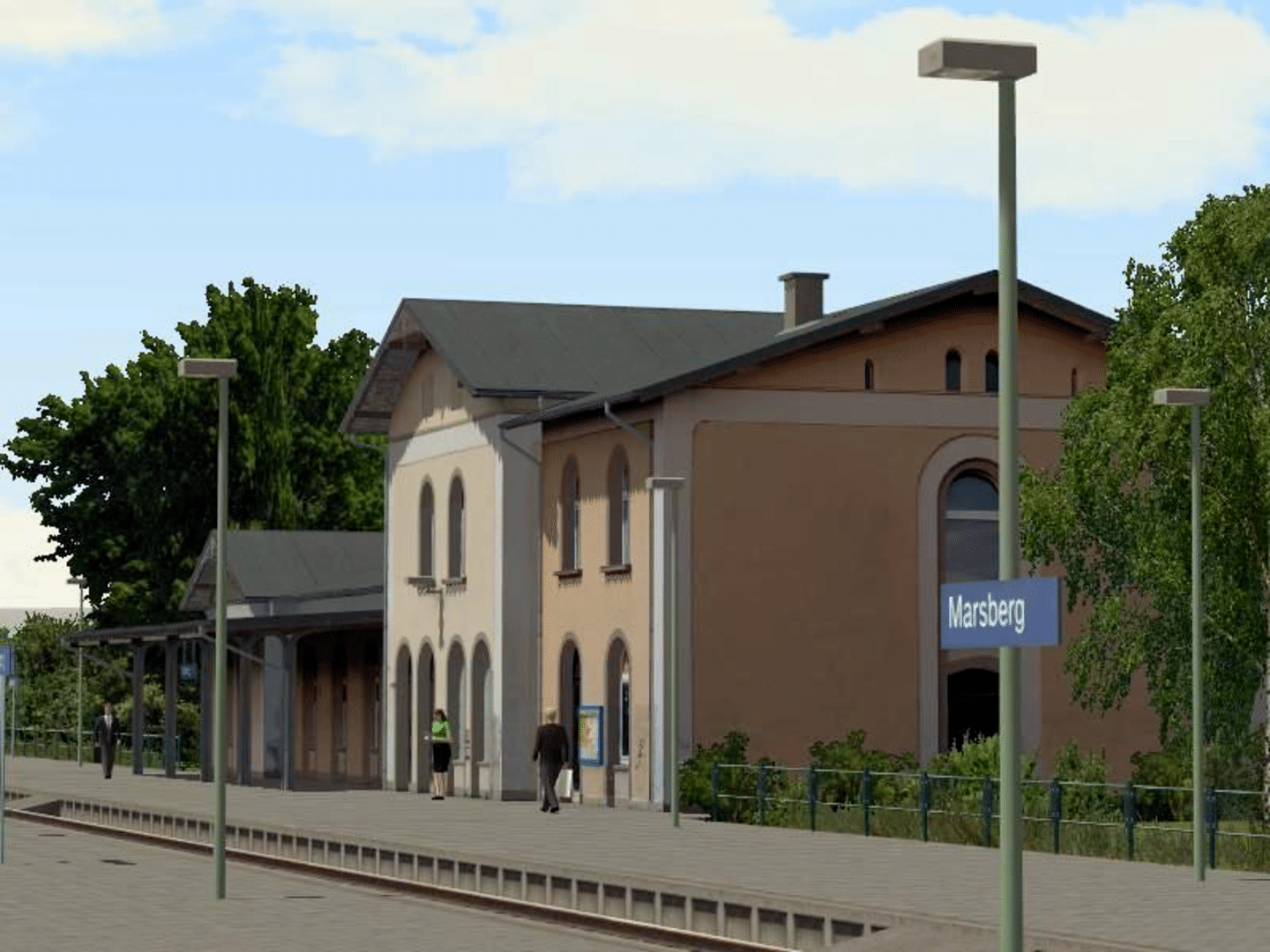 Eisenbahn X: Modellset 1 - Bahnhof, Häuser, Scheunen screenshot