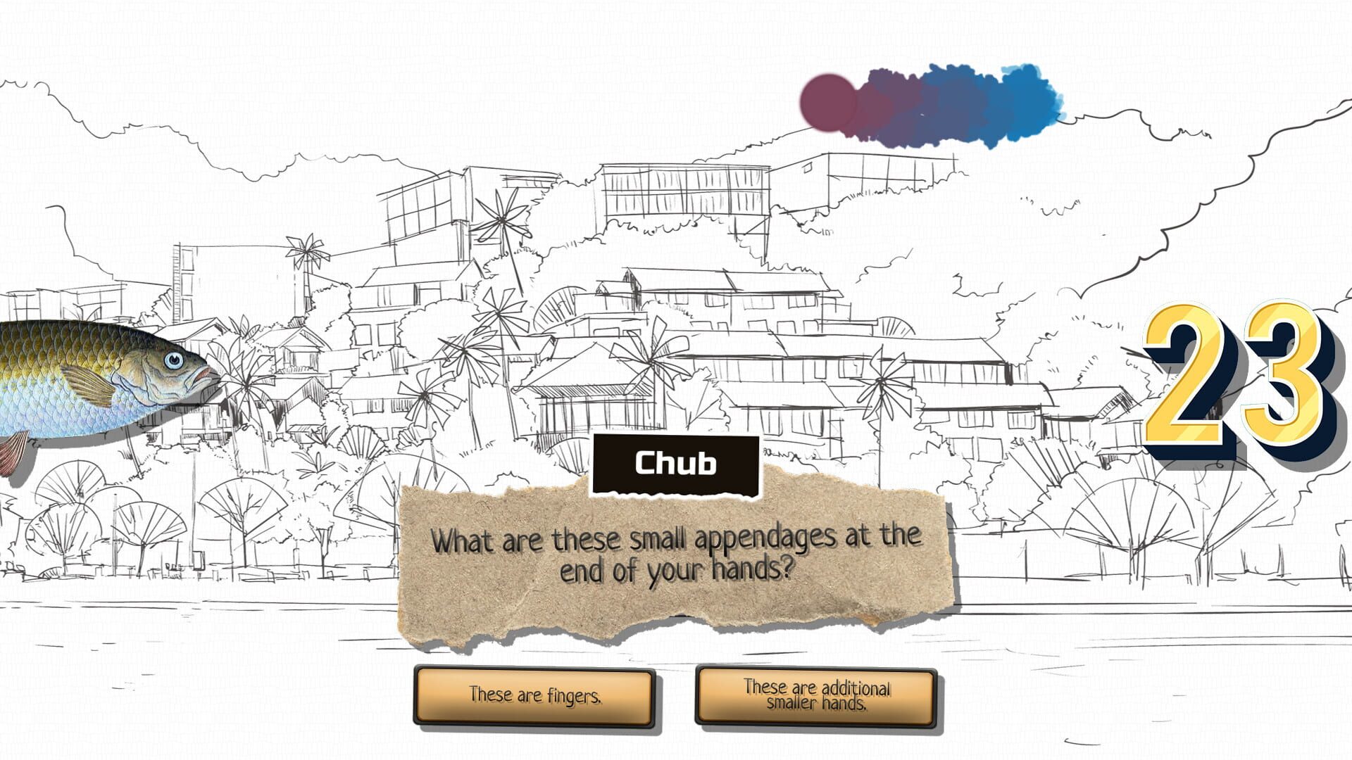 Odd Adventure of Chub, Color, 23 and You - Screenshot