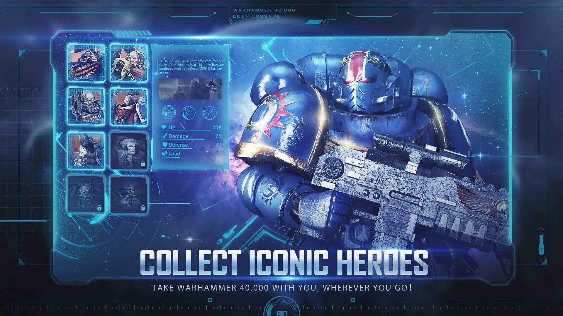 Captura de pantalla - Warhammer 40,000: Lost Crusade