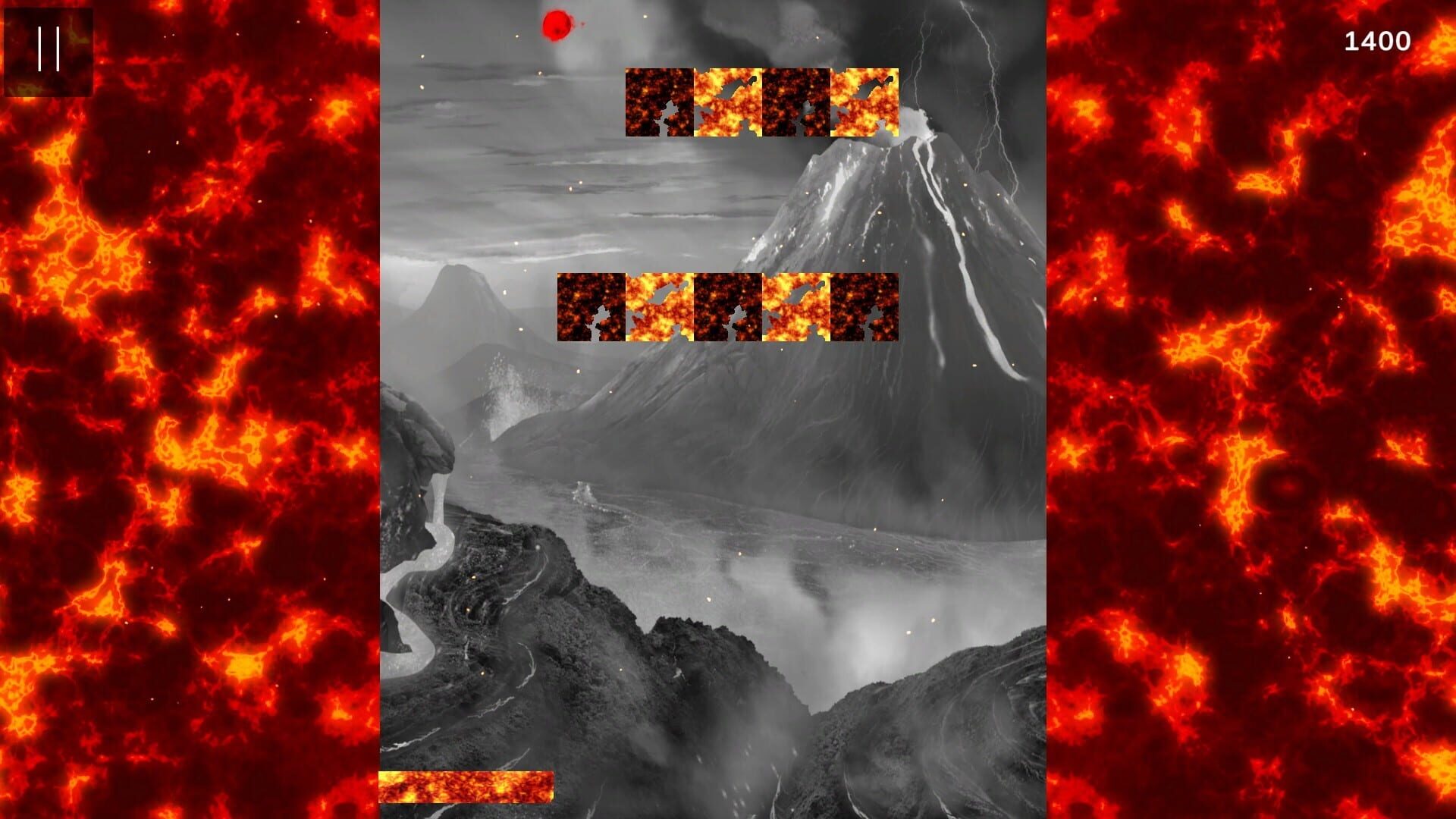 Burning Brick Breaker - Screenshot