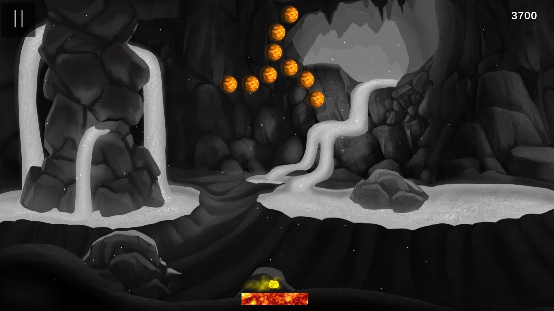 Burning Brick Breaker - Screenshot
