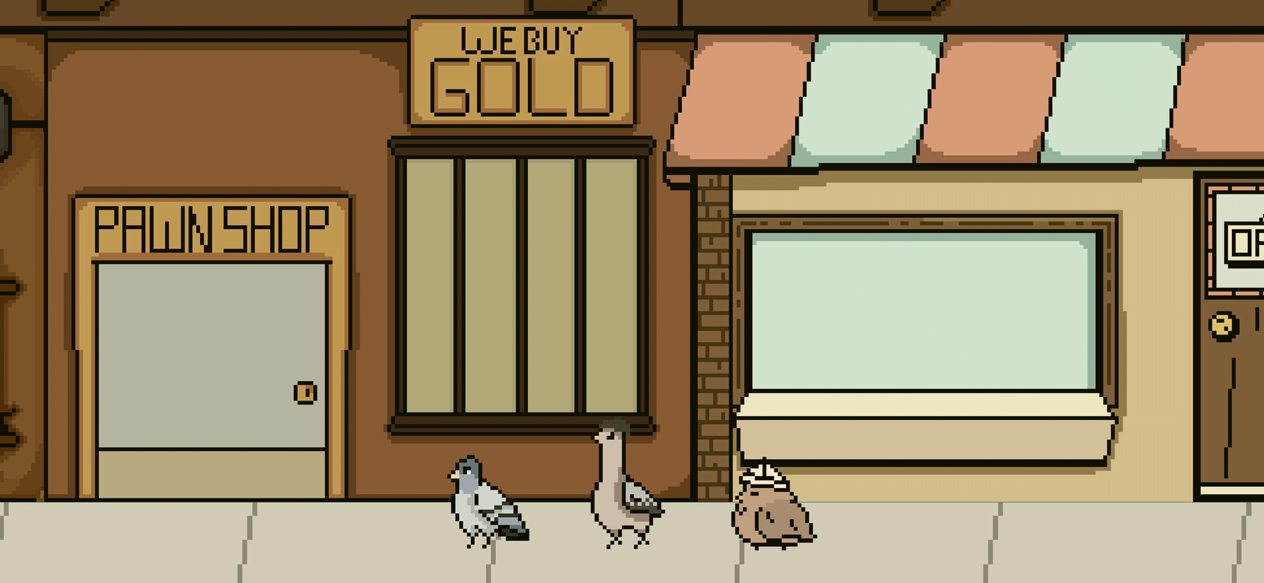 Three Pigeons in a Trench Coat screenshot