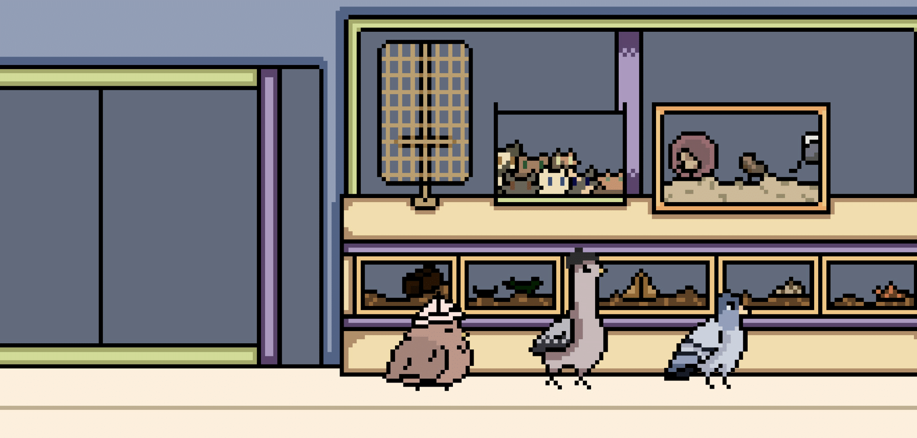 Three Pigeons in a Trench Coat screenshot