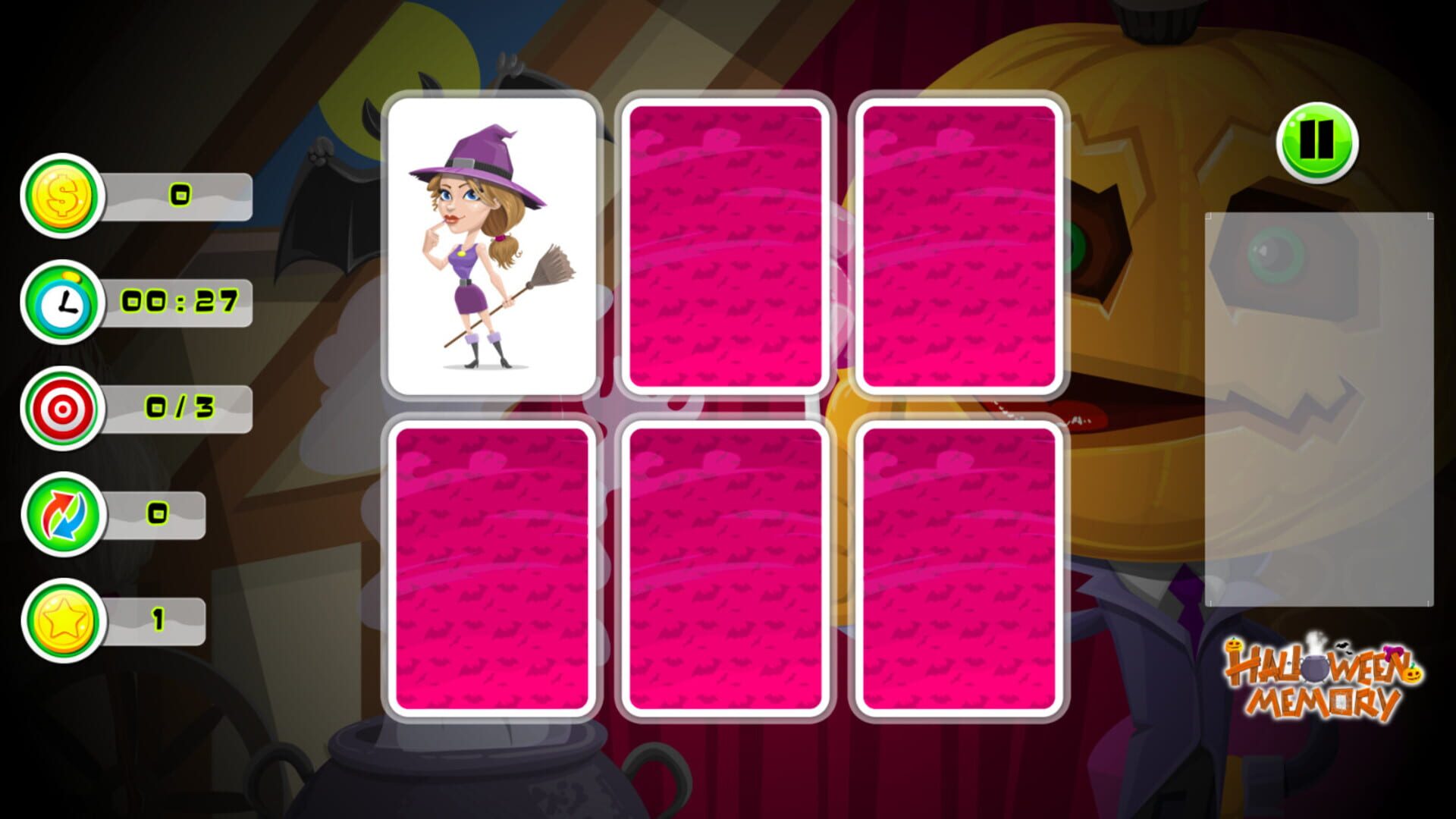 Halloween Memory: Reborn - Screenshot