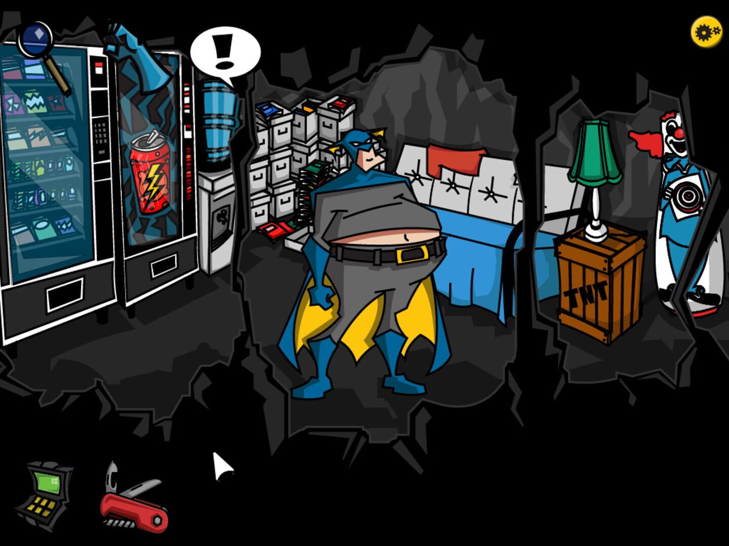 The Adventures of Fatman: Intergalactic Indigestion - Screenshot