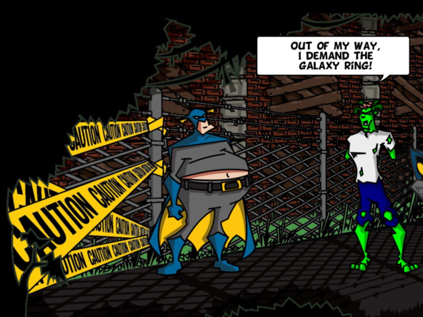 The Adventures of Fatman: Intergalactic Indigestion - Screenshot