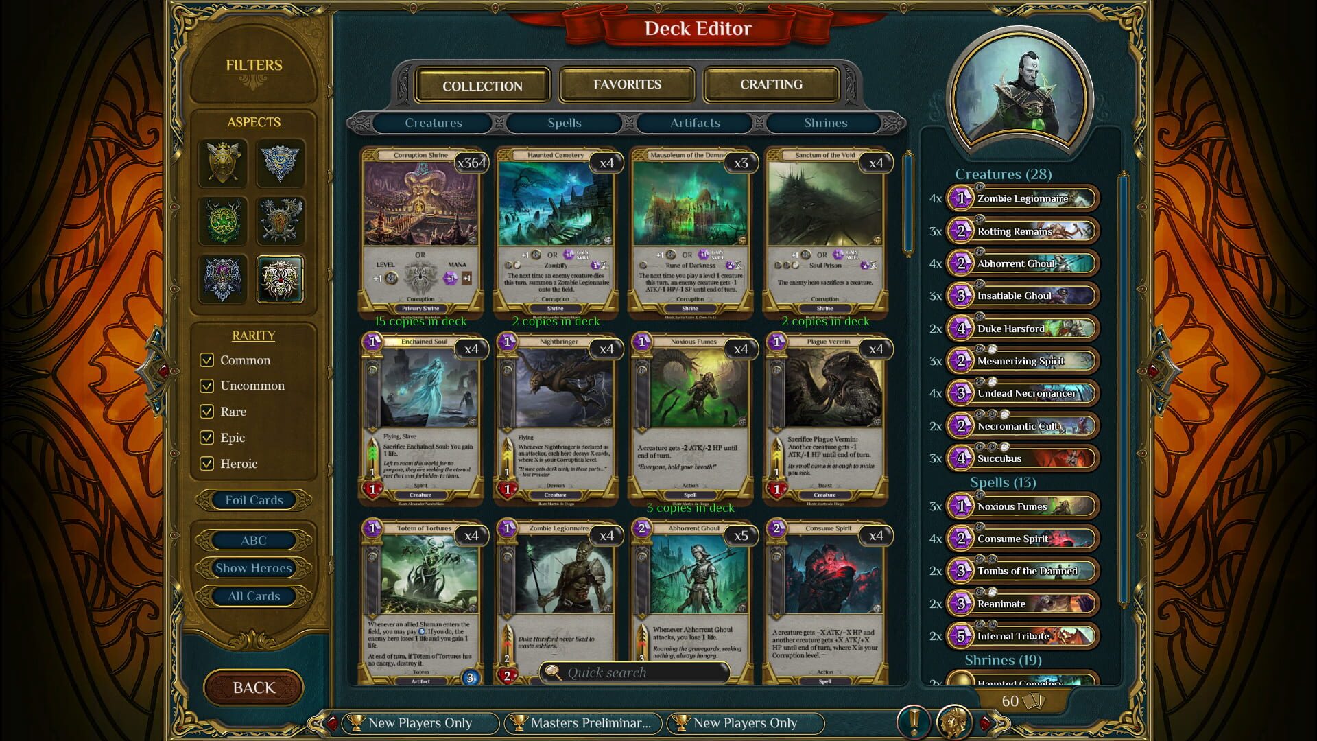 Spellweaver: Duke's Zombies Deck - Screenshot
