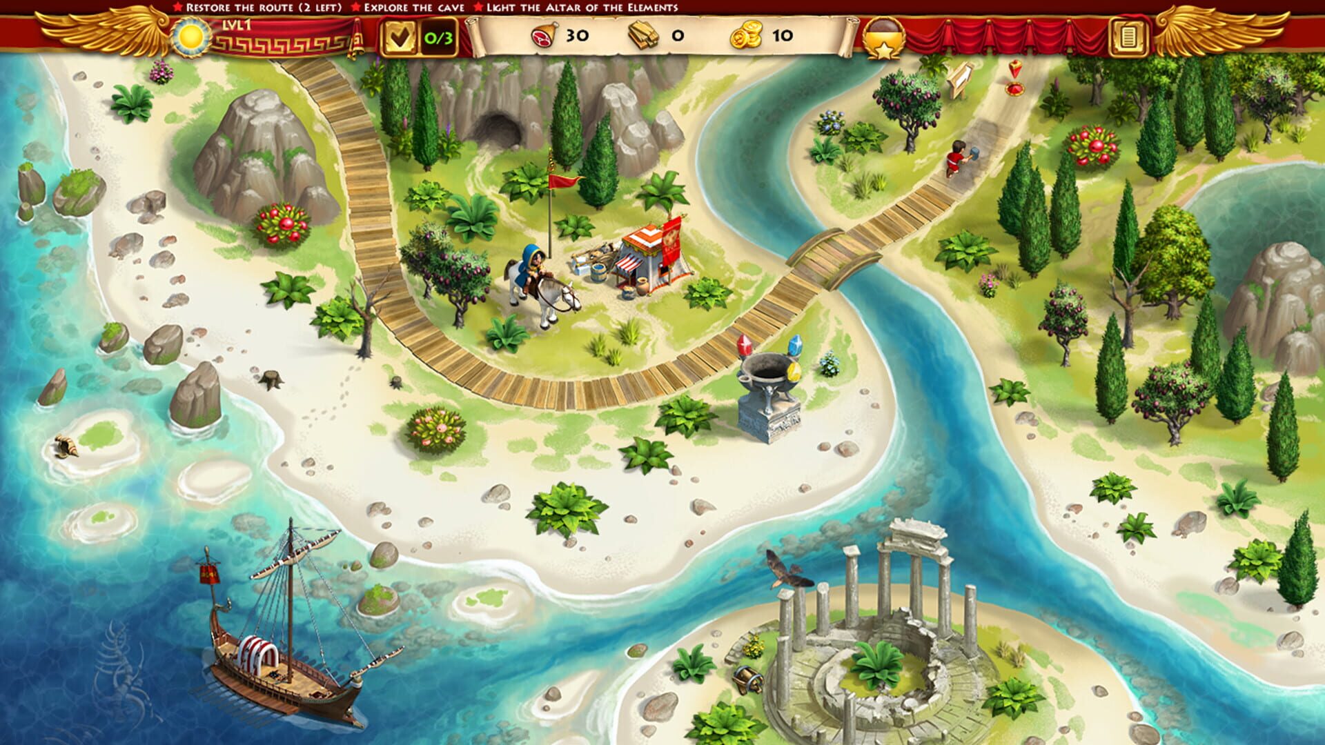 Roads of Rome: New Generation 3 - Collector's Edition - Screenshot