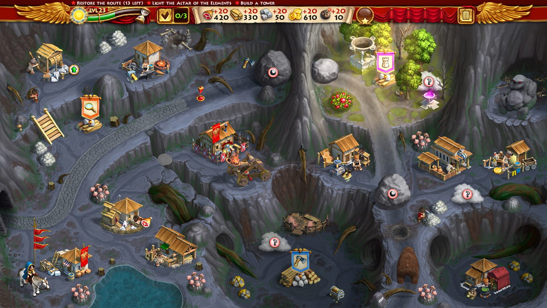 Roads of Rome: New Generation 3 - Collector's Edition - Screenshot