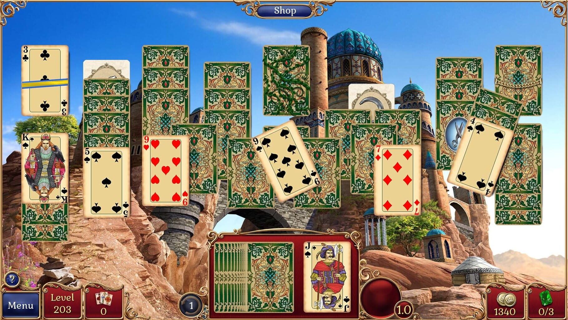 Jewel Match Solitaire: Collector's Edition screenshot