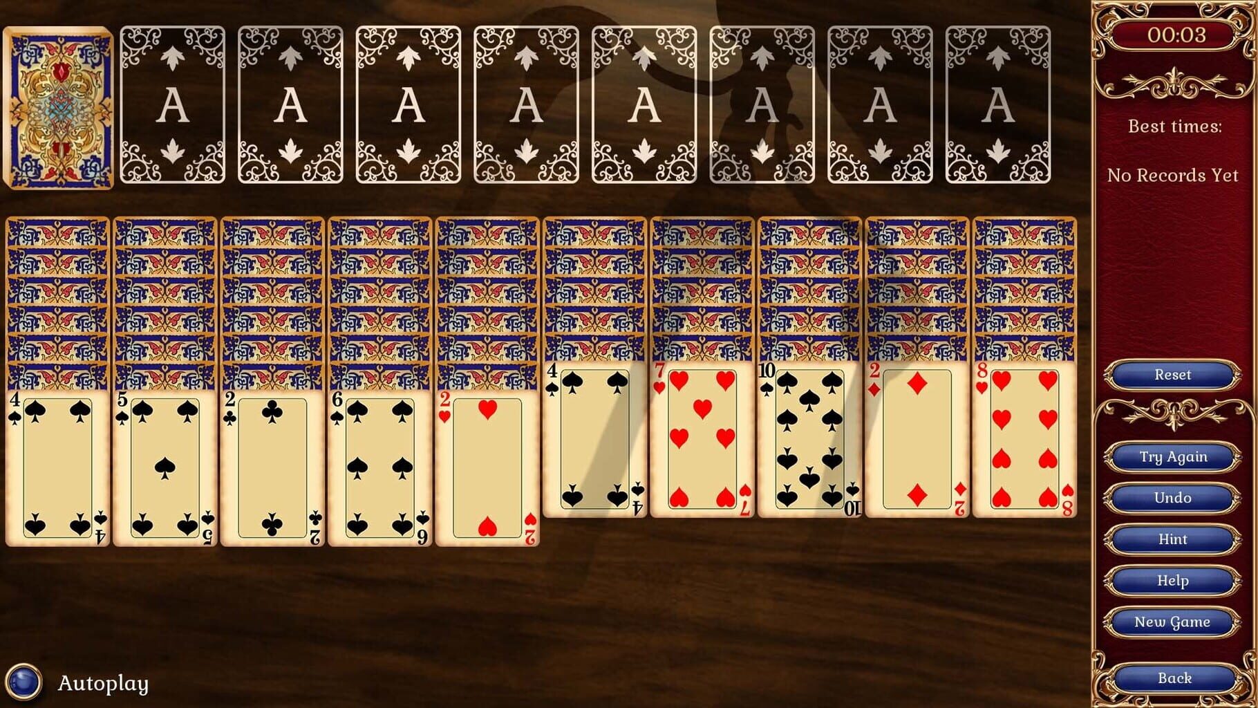 Jewel Match Solitaire: Collector's Edition screenshot