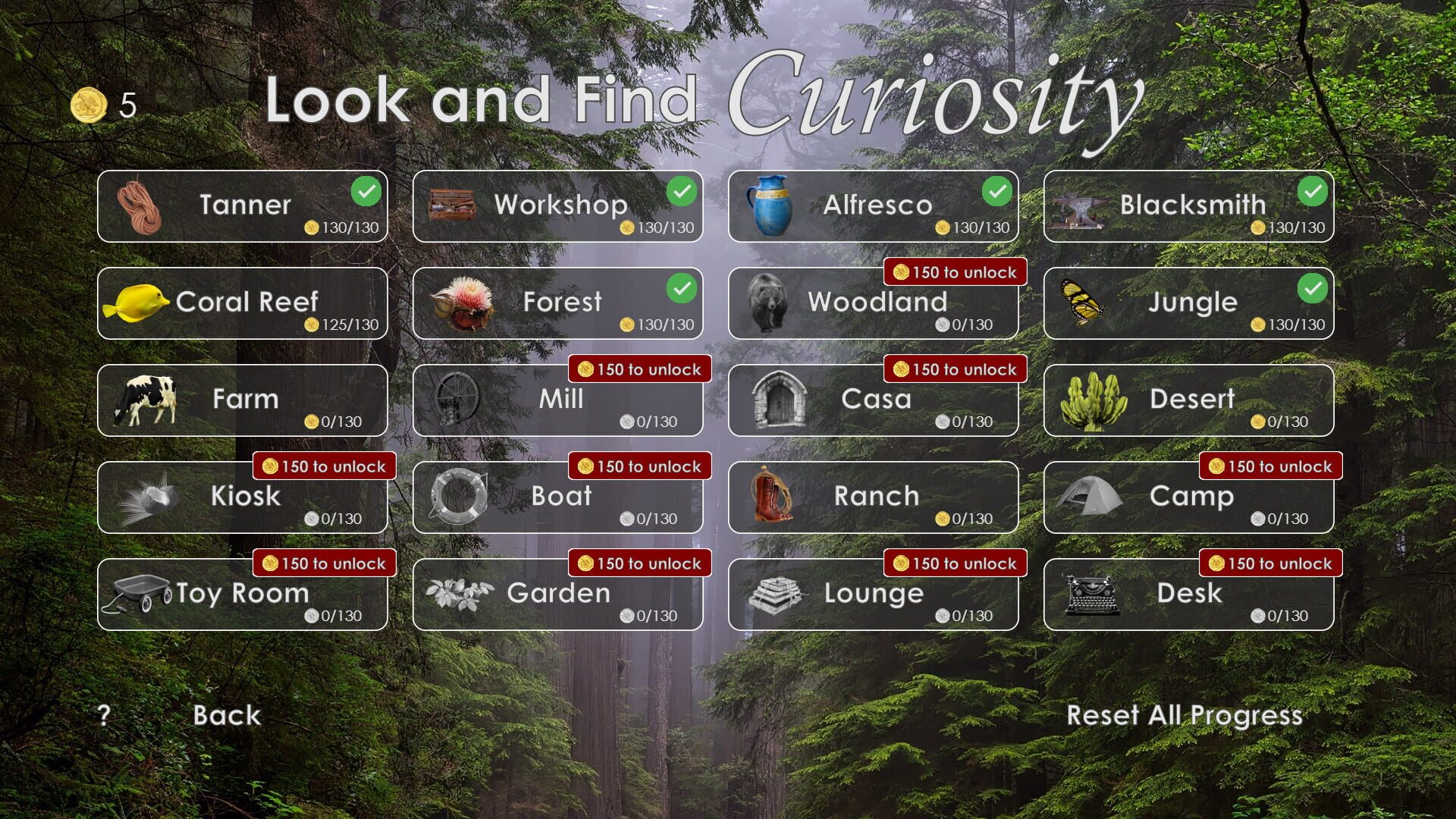 Look and Find: Curiosity - Screenshot