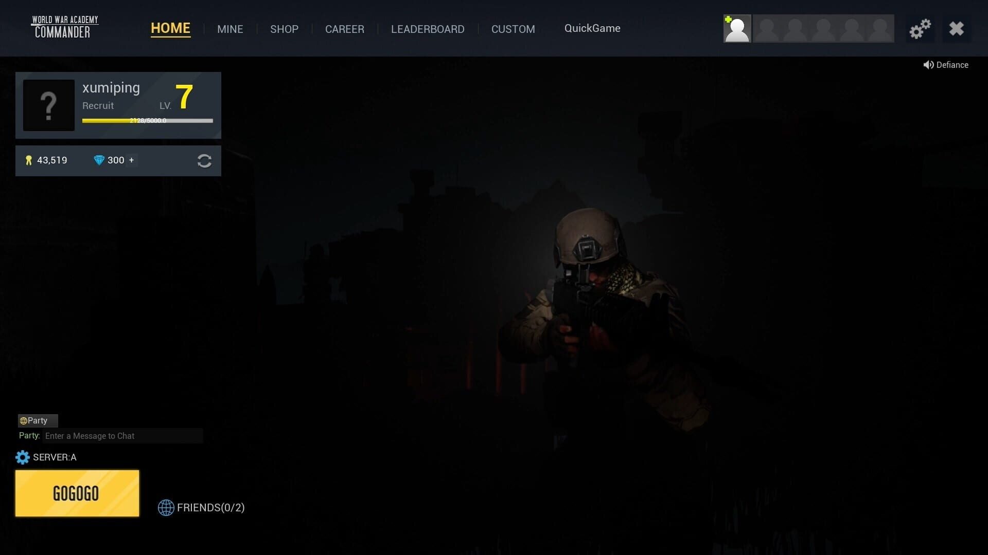 World War Academy: Commander 1 - Screenshot