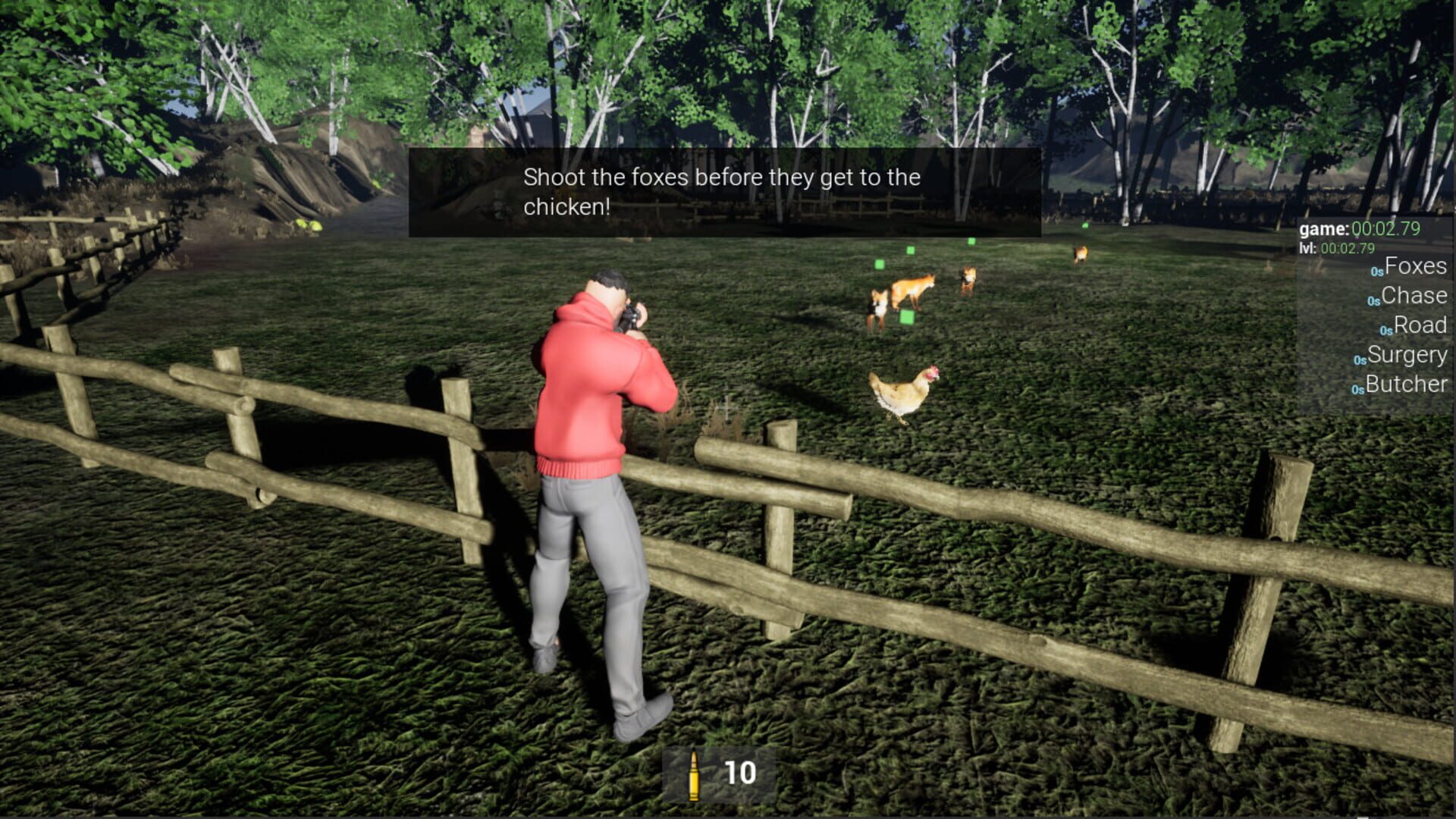 Chicken Duty - Screenshot