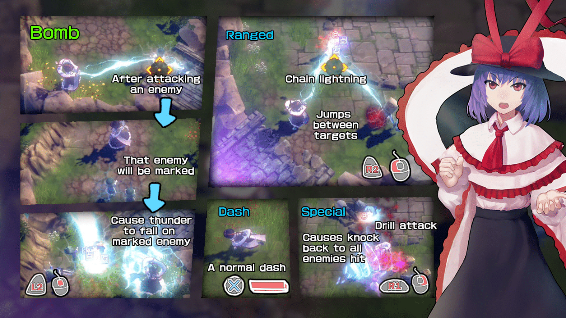 The Disappearing of Gensokyo: Kogasa, Iku Character Pack screenshot